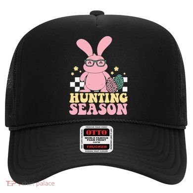 Hunting Season Easter Eggs Bunny Holiday Hat
