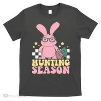 Hunting Season Easter Eggs Bunny Holiday T-Shirt thumb 0