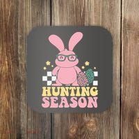Hunting Season Easter Eggs Bunny Holiday Coaster thumb 0