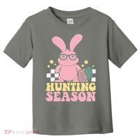 Hunting Season Easter Eggs Bunny Holiday Toddler T-Shirt thumb 0