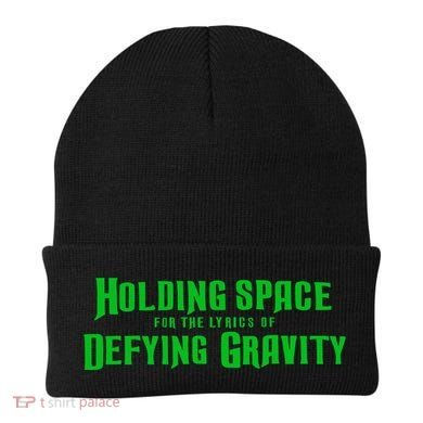 Holding Space For The Lyrics Of Defying Gravity Beanie