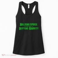 Holding Space For The Lyrics Of Defying Gravity Women's Tank Top thumb 0