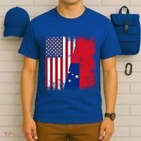 Half Samoan Flag Vintage Samoa Usa Gift T-Shirt thumb 6