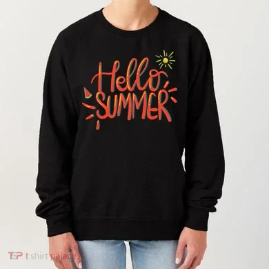 Hello Summer Fun Cute Women's Sweatshirt