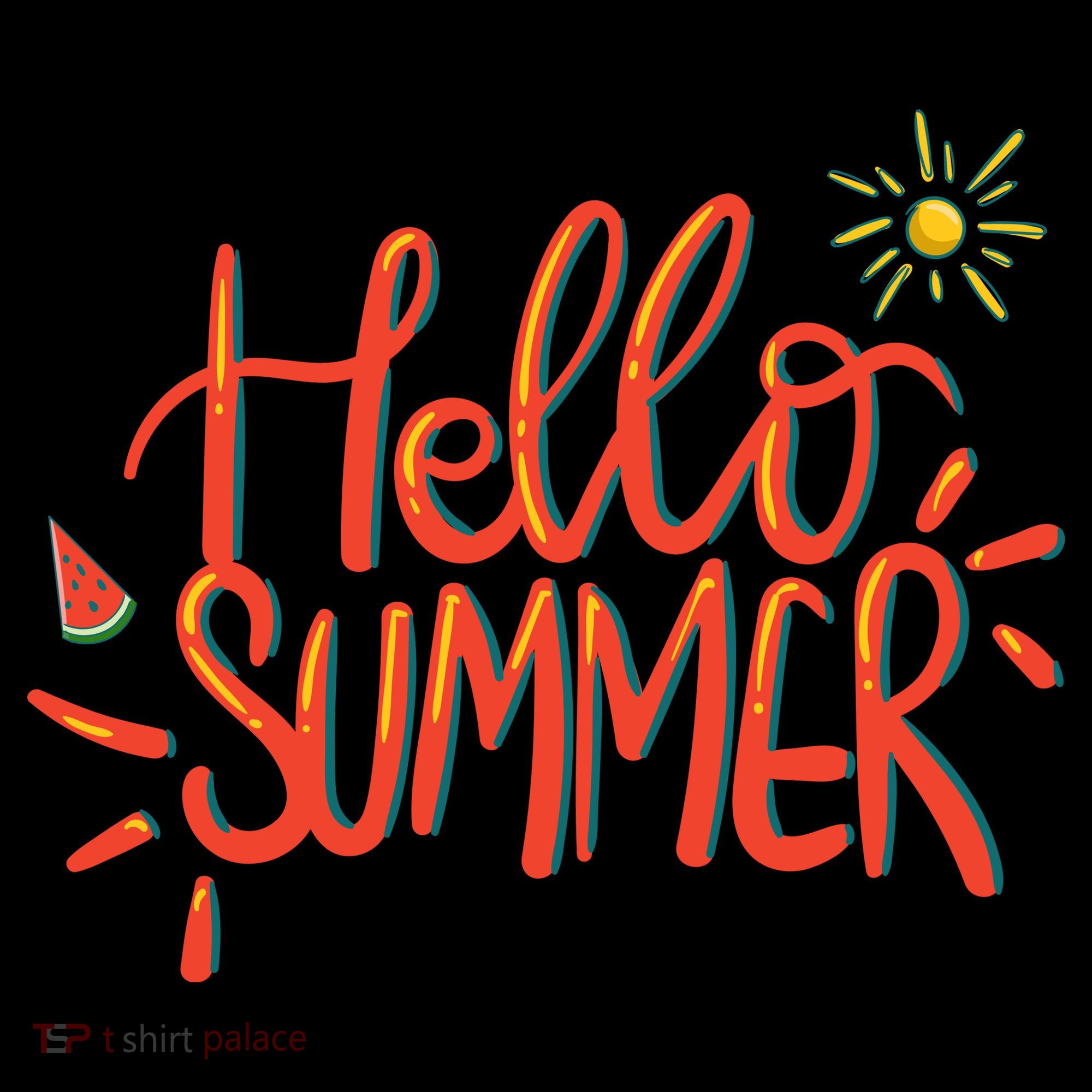 Hello Summer Fun Cute Tote Bag