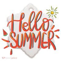Hello Summer Fun Cute Ceramic Ornament thumb 2