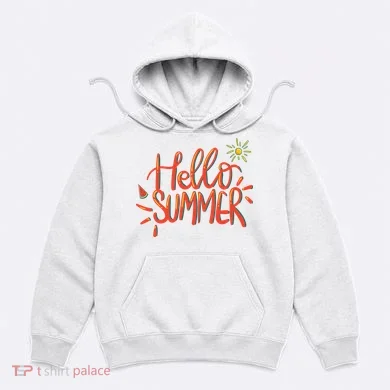 Hello Summer Fun Cute Hoodie