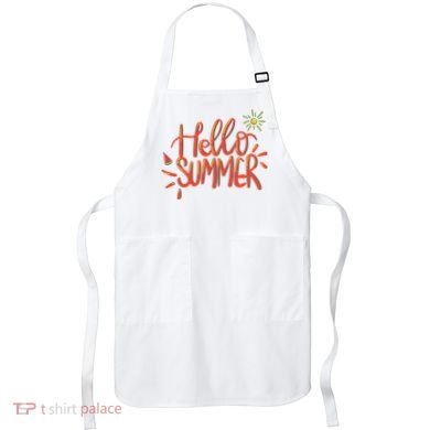 Hello Summer Fun Cute Apron