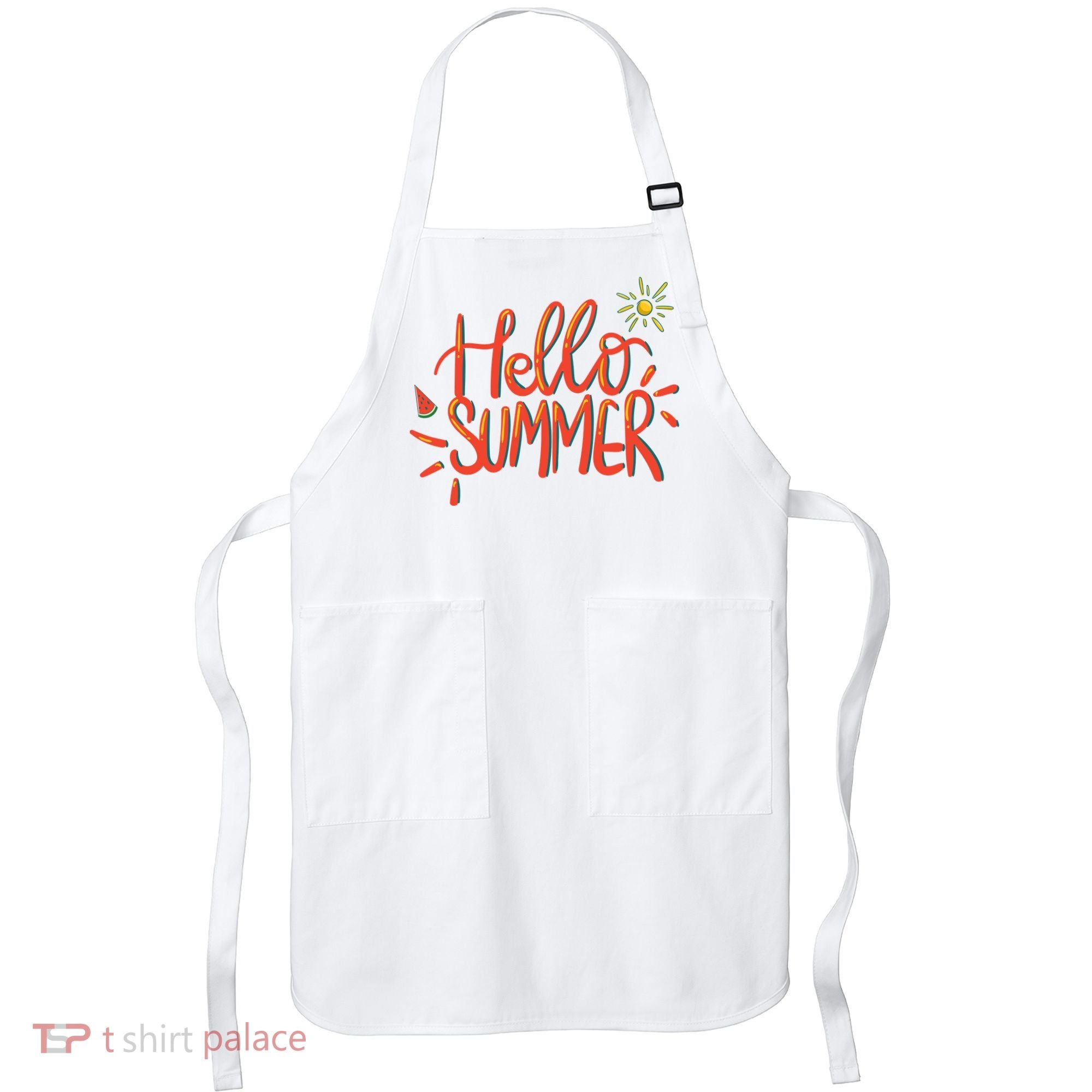 Hello Summer Fun Cute Apron