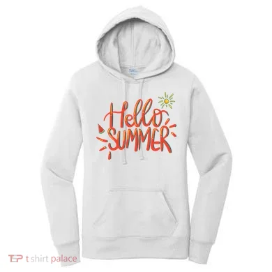 Hello Summer Fun Cute Women's Hoodie