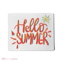 Hello Summer Fun Cute Mousepad thumb 0