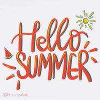Hello Summer Fun Cute Women's Tank Top thumb 5