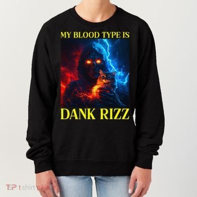 Hard Skeleton Funny Oddly Specific Dank Rizz Meme Women's Sweatshirt