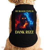 Hard Skeleton Funny Oddly Specific Dank Rizz Meme Doggie Tank thumb 0
