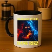 Hard Skeleton Funny Oddly Specific Dank Rizz Meme Coffee Mug thumb 4