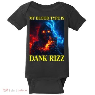 Hard Skeleton Funny Oddly Specific Dank Rizz Meme Baby Bodysuit