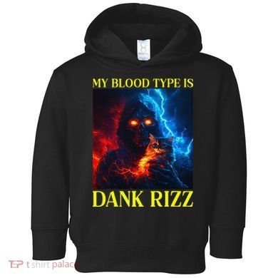 Hard Skeleton Funny Oddly Specific Dank Rizz Meme Toddler Hoodie
