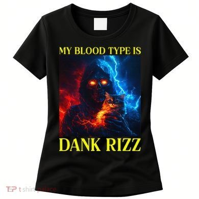 Hard Skeleton Funny Oddly Specific Dank Rizz Meme Women's T-Shirt