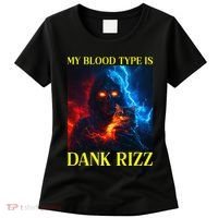 Hard Skeleton Funny Oddly Specific Dank Rizz Meme Women's T-Shirt thumb 0