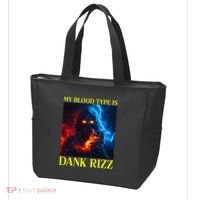 Hard Skeleton Funny Oddly Specific Dank Rizz Meme Tote Bag thumb 3