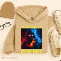 Hard Skeleton Funny Oddly Specific Dank Rizz Meme Hoodie thumb 4