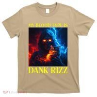 Hard Skeleton Funny Oddly Specific Dank Rizz Meme T-Shirt thumb 0