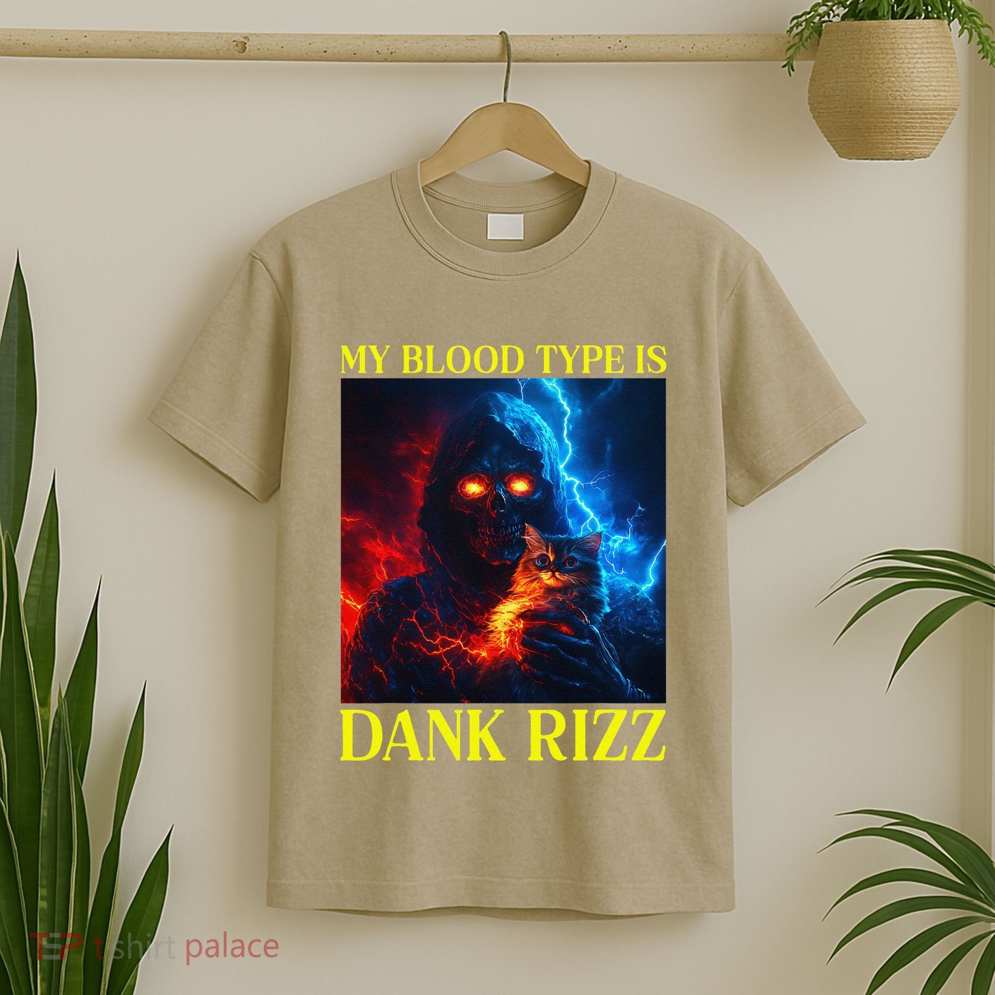 Hard Skeleton Funny Oddly Specific Dank Rizz Meme T-Shirt