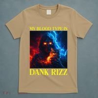 Hard Skeleton Funny Oddly Specific Dank Rizz Meme T-Shirt thumb 5