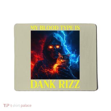 Hard Skeleton Funny Oddly Specific Dank Rizz Meme Mousepad