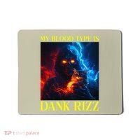 Hard Skeleton Funny Oddly Specific Dank Rizz Meme Mousepad thumb 0