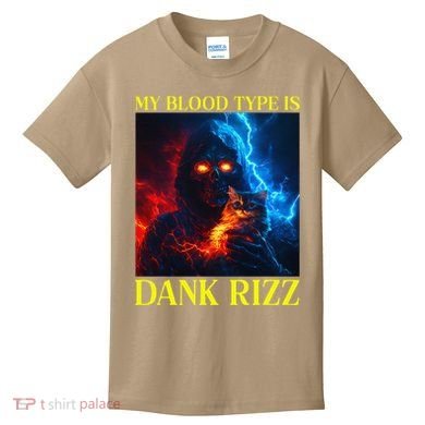 Hard Skeleton Funny Oddly Specific Dank Rizz Meme Kids T-Shirt
