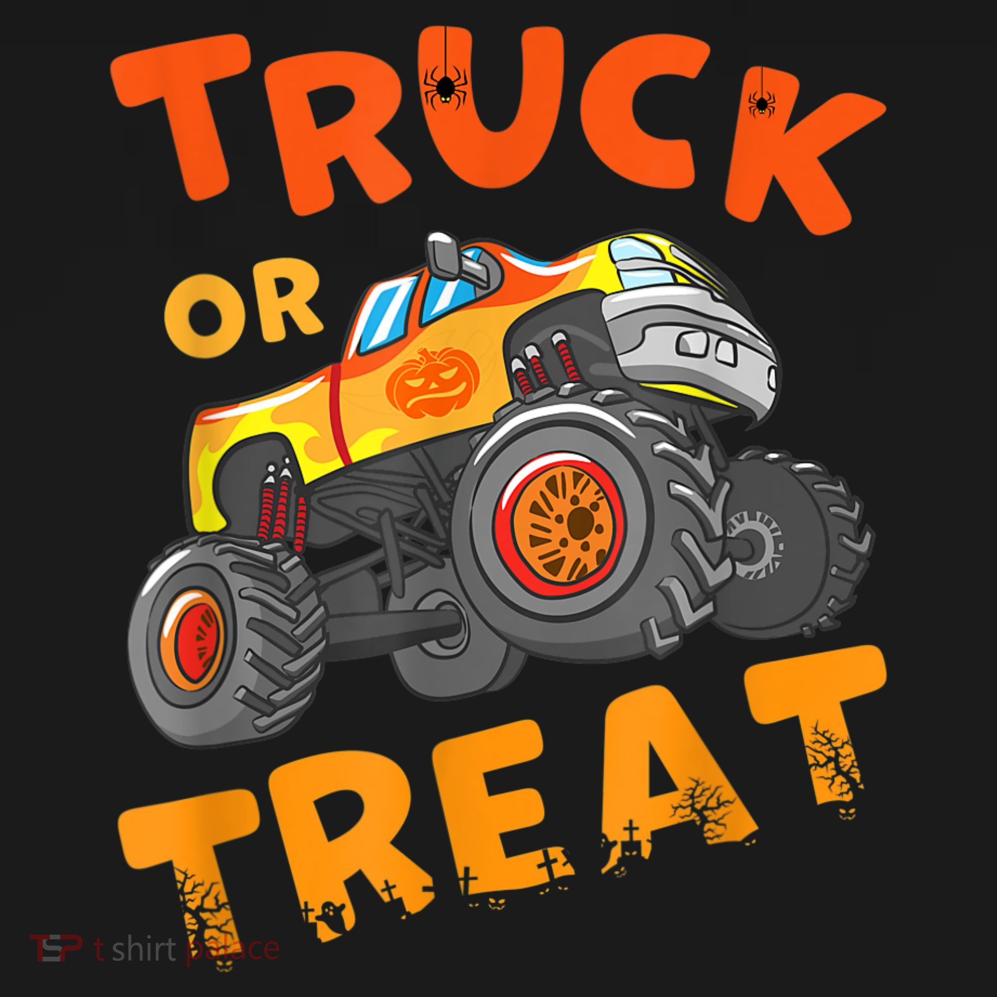 Halloween Shirt For Monster Truck Outfit For Boys Women's Hoodie