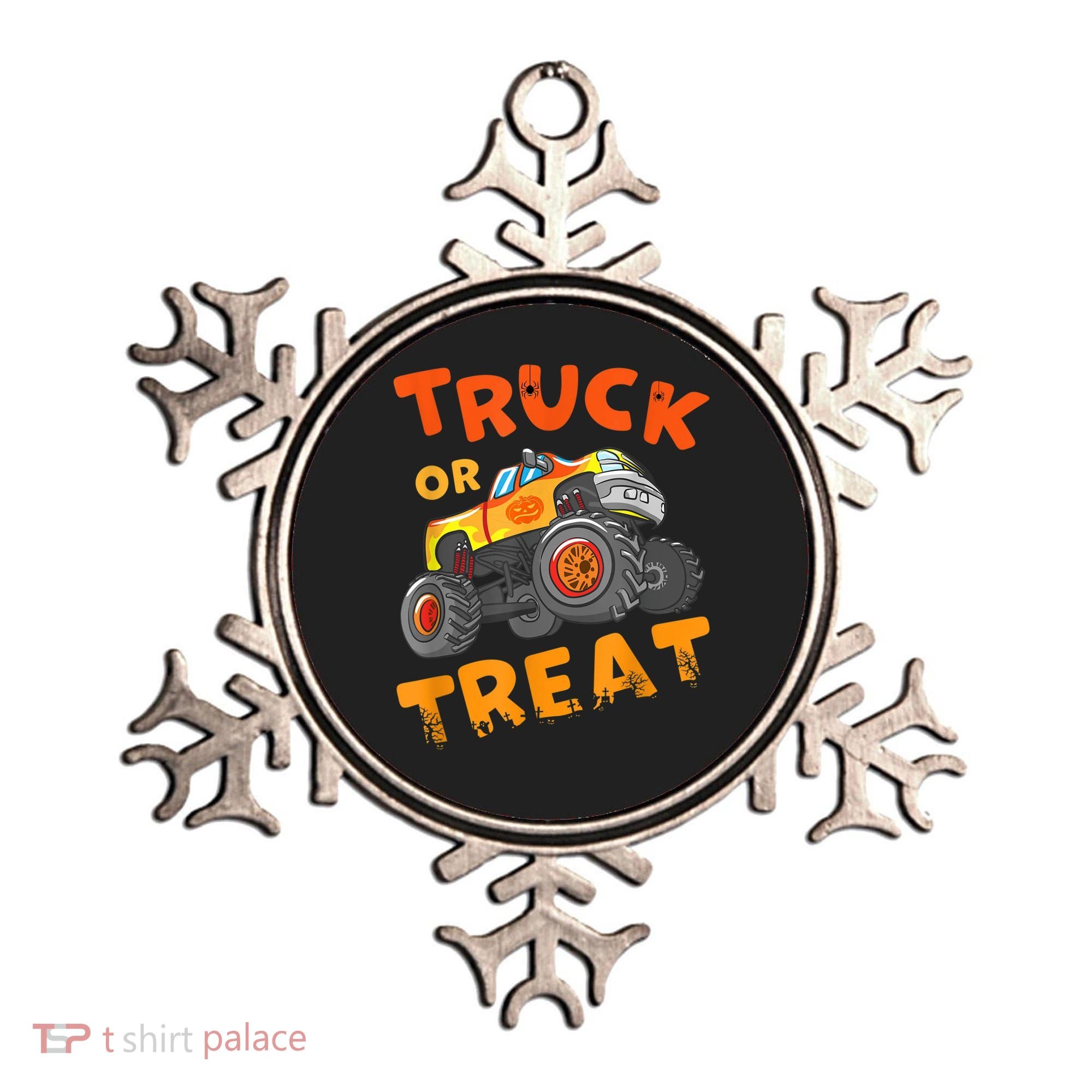 Halloween Shirt For Monster Truck Outfit For Boys Ornament