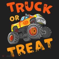 Halloween Shirt For Monster Truck Outfit For Boys Hat thumb 2