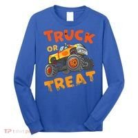 Halloween Shirt For Monster Truck Outfit For Boys Long Sleeve Shirt thumb 0