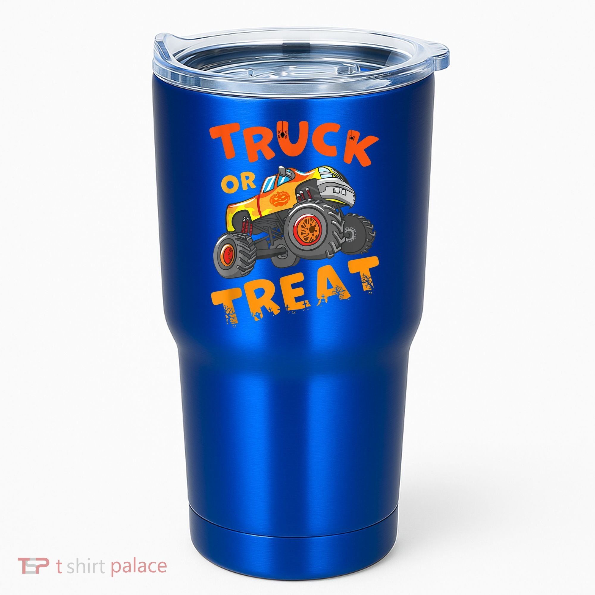 Halloween Shirt For Monster Truck Outfit For Boys Tumbler
