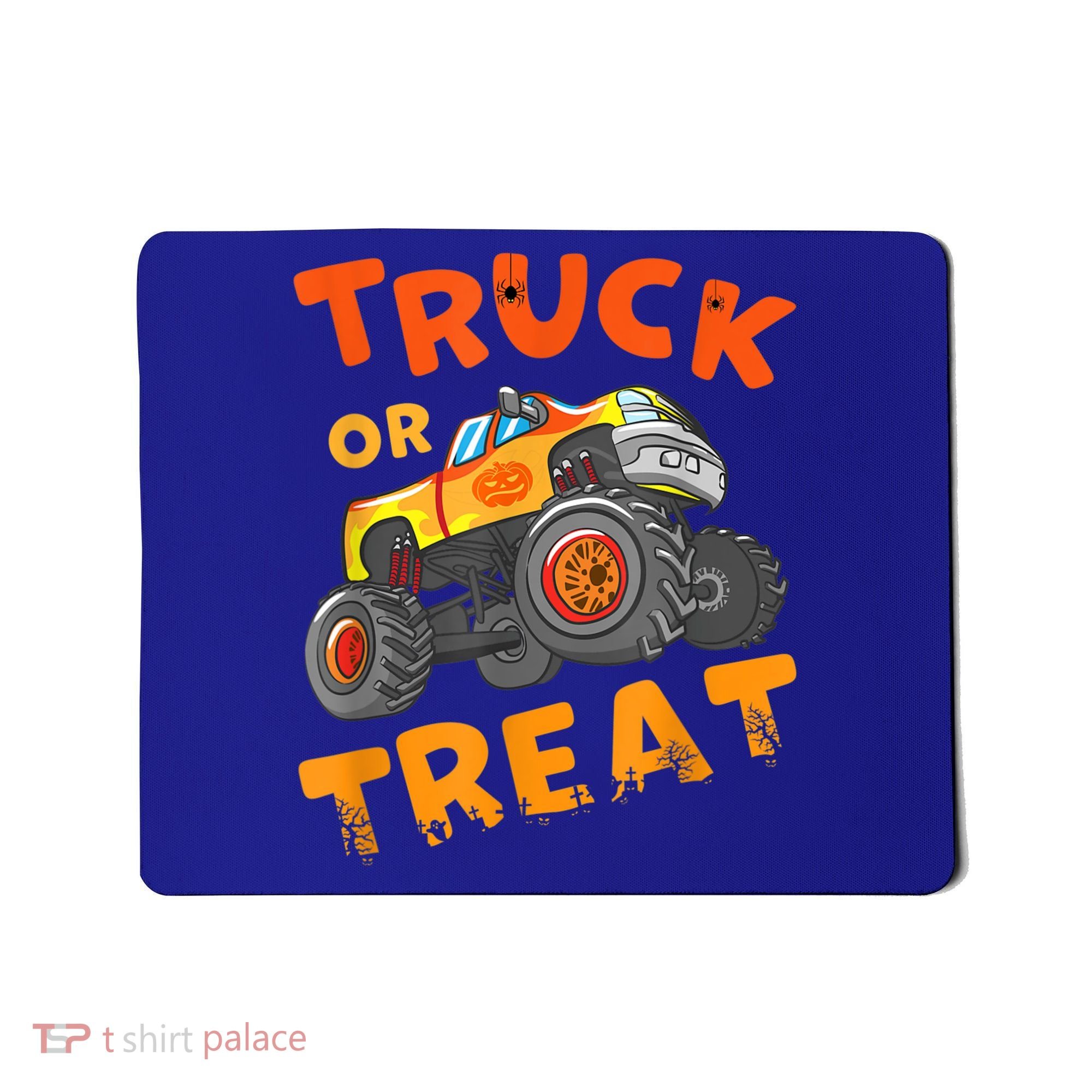 Halloween Shirt For Monster Truck Outfit For Boys Mousepad