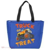 Halloween Shirt For Monster Truck Outfit For Boys Tote Bag thumb 0