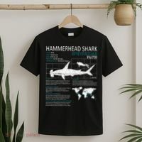 Hammerhead Shark Facts Shark Funny Lover Gift T-Shirt thumb 2