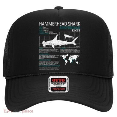 Hammerhead Shark Facts Shark Funny Lover Gift Hat