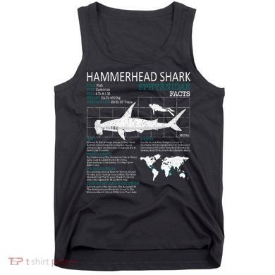 Hammerhead Shark Facts Shark Funny Lover Gift Tank Top