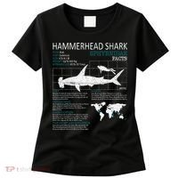 Hammerhead Shark Facts Shark Funny Lover Gift Women's T-Shirt thumb 0