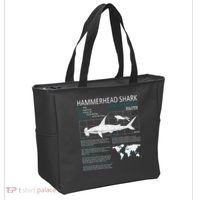 Hammerhead Shark Facts Shark Funny Lover Gift Tote Bag thumb 2
