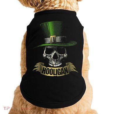 HOOLIGAN Skull Funny Irish Doggie Tank