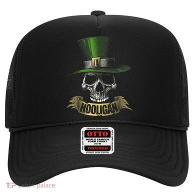 HOOLIGAN Skull Funny Irish Hat