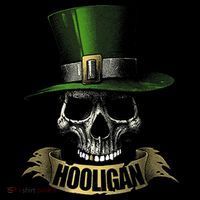 HOOLIGAN Skull Funny Irish Toddler Hoodie thumb 2