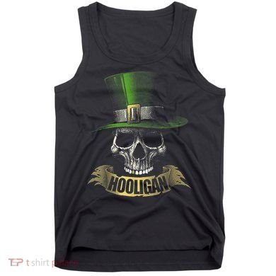 HOOLIGAN Skull Funny Irish Tank Top