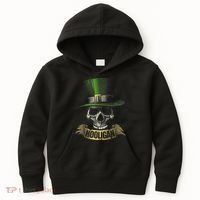 HOOLIGAN Skull Funny Irish Kids Hoodie thumb 0
