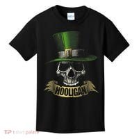 HOOLIGAN Skull Funny Irish Kids T-Shirt thumb 0