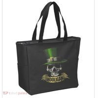HOOLIGAN Skull Funny Irish Tote Bag thumb 2
